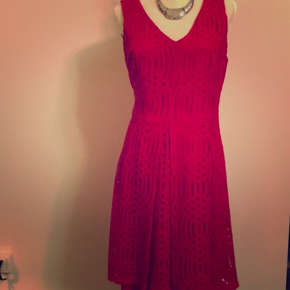 Donna Ricco Dresses & Skirts - Donna Ricco Red Lace Party🎉Dress